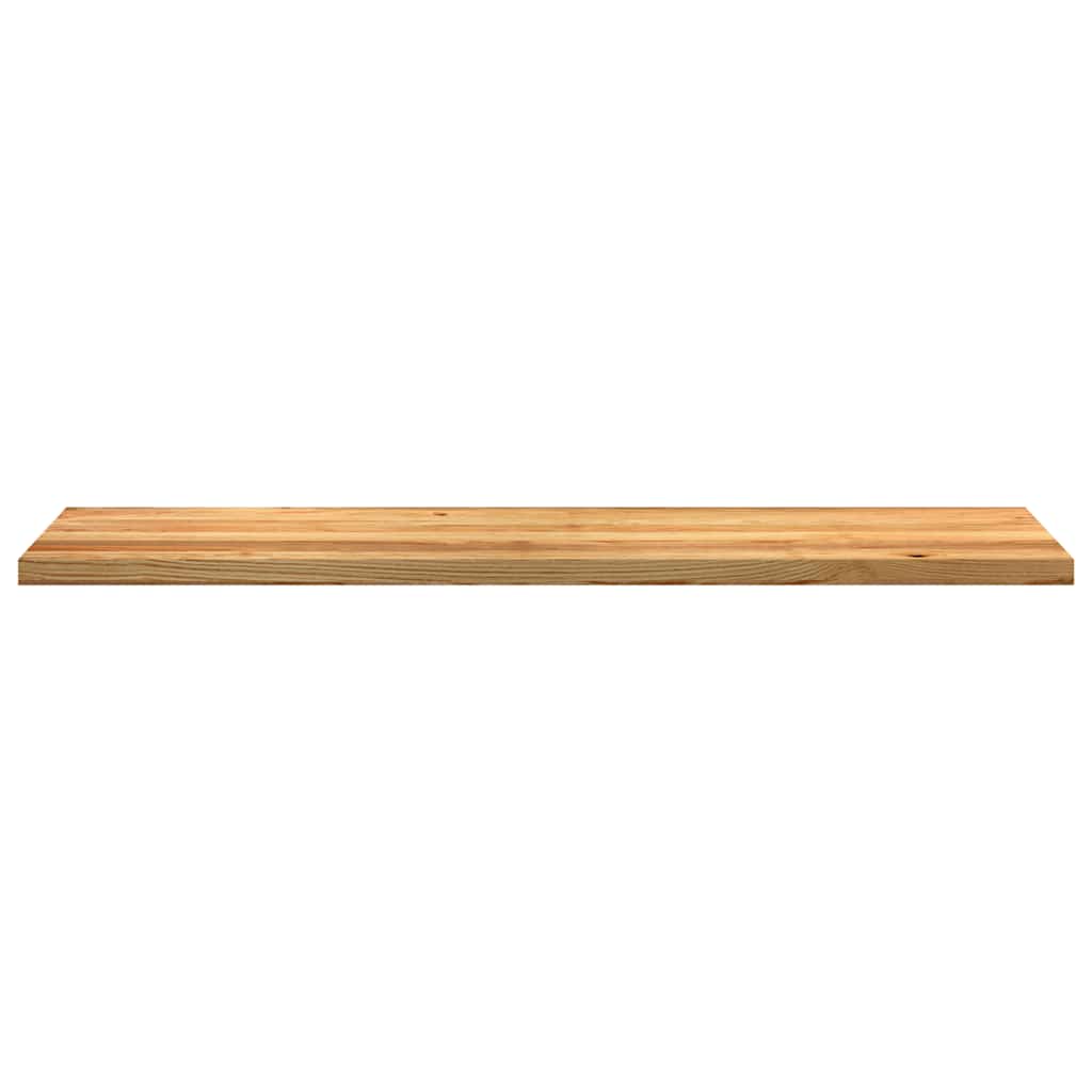 vidaXL Pervaz 2 buc lemn masiv de maro deschis 160x40x2 cm