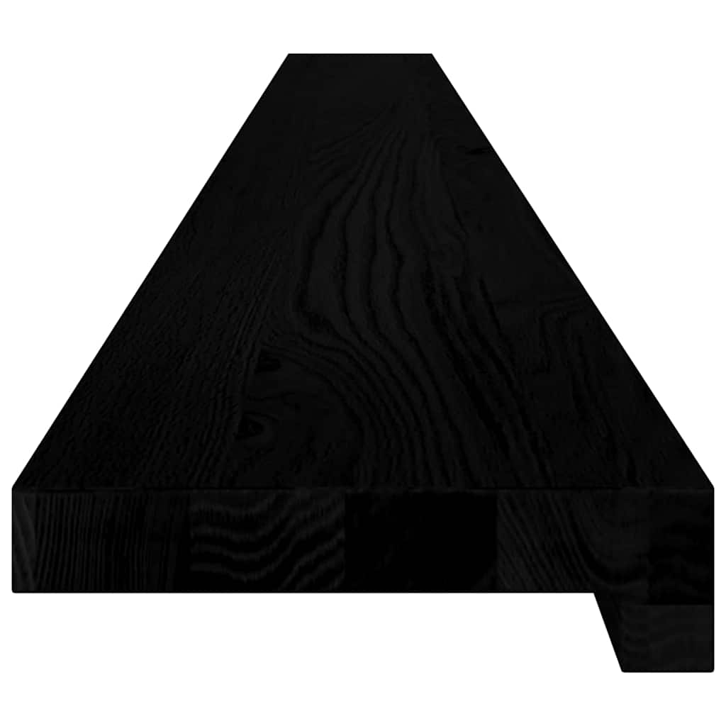 vidaXL Pervaz 2 buc lemn masiv de Maro închis 160x15x2 cm
