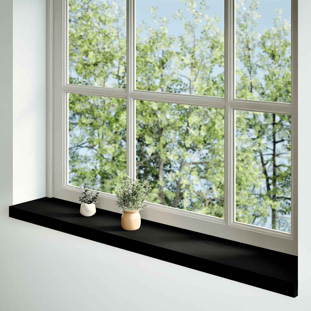 vidaXL Pervaz 2 buc lemn masiv de Maro închis 120x20x2 cm