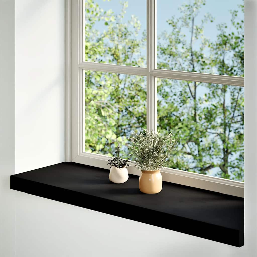 vidaXL Glafuri 2 buc maro închis 70x25x2 cm lemn masiv de stejar vidaXL Glafuri 2 buc maro închis 70x25x2 cm lemn masiv de stejar