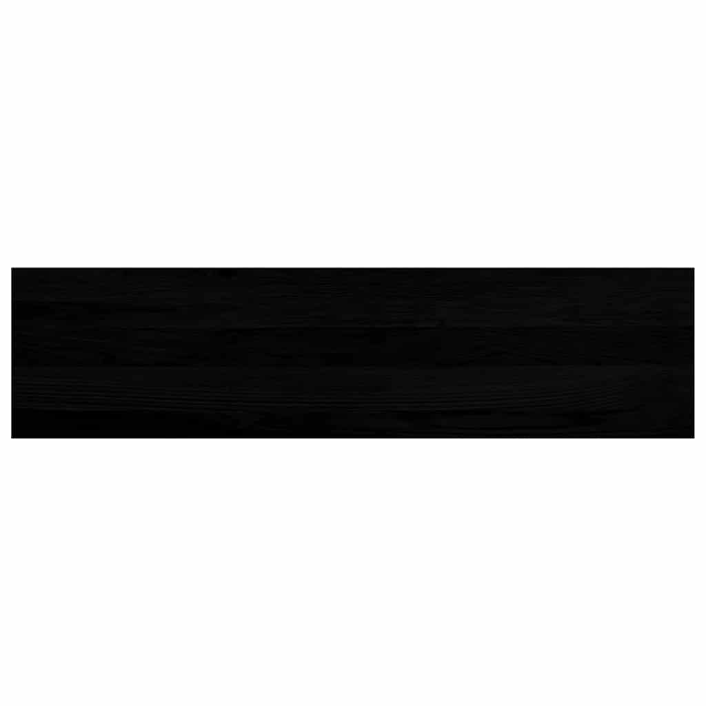 vidaXL Glafuri 2 buc maro închis 100x25x2 cm lemn masiv de stejar vidaXL Glafuri 2 buc maro închis 100x25x2 cm lemn masiv de stejar