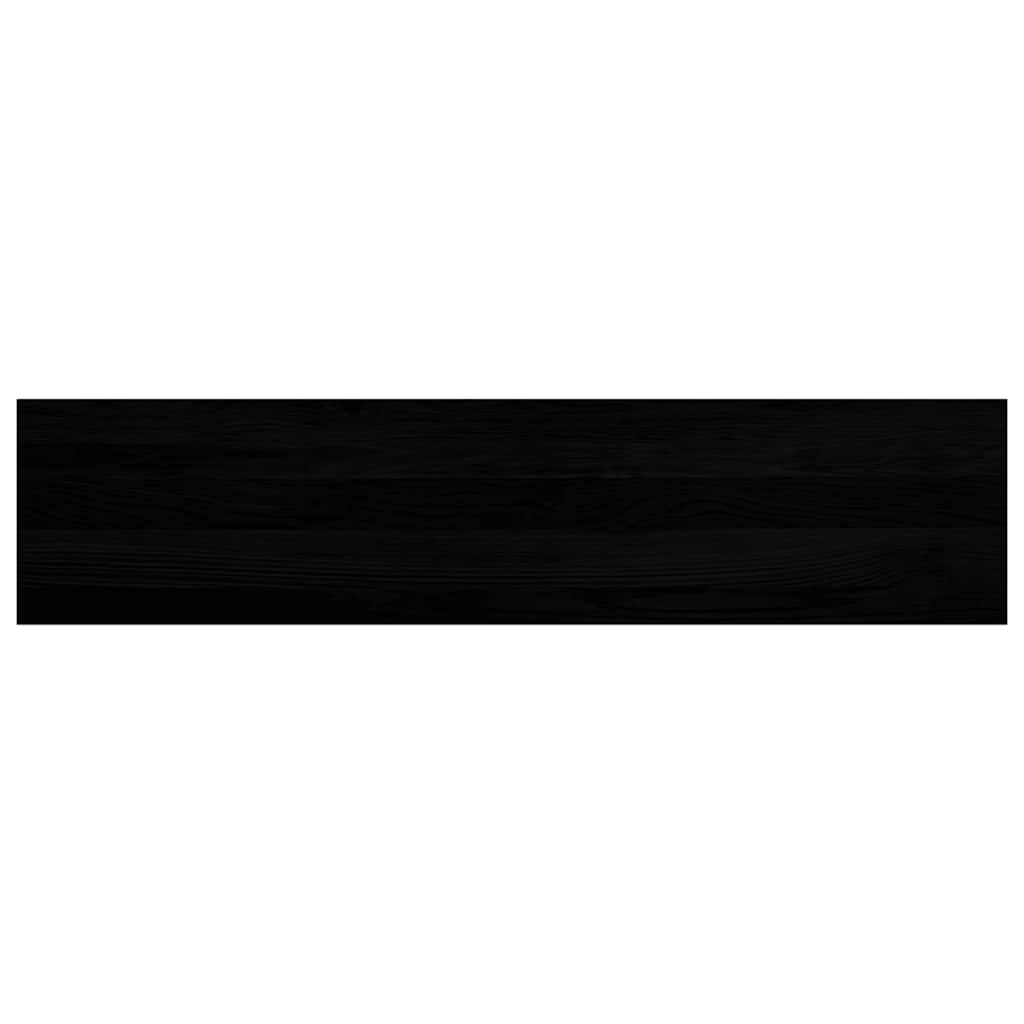 vidaXL Glafuri 2 buc maro închis 110x25x2 cm lemn masiv de stejar vidaXL Glafuri 2 buc maro închis 110x25x2 cm lemn masiv de stejar