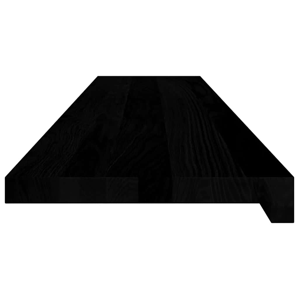 vidaXL Glafuri 2 buc maro închis 120x25x2 cm lemn masiv de stejar vidaXL Glafuri 2 buc maro închis 120x25x2 cm lemn masiv de stejar