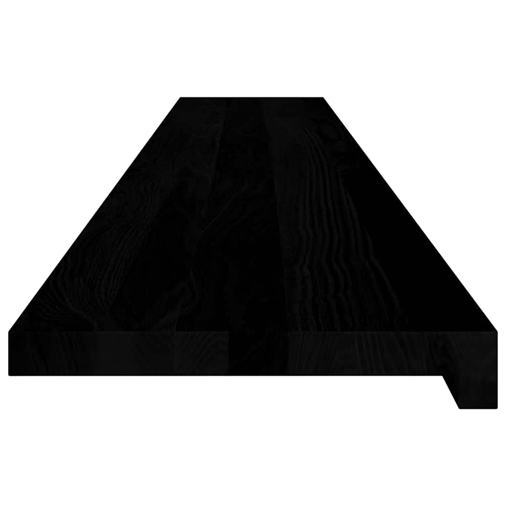 vidaXL Pervaz 2 buc maro închis 160x25x2 cm lemn masiv de stejar