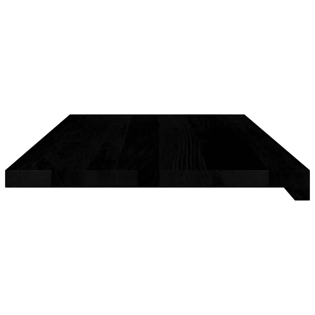 vidaXL Glafuri 2 buc maro închis 80x40x2 cm lemn masiv de stejar vidaXL Glafuri 2 buc maro închis 80x40x2 cm lemn masiv de stejar
