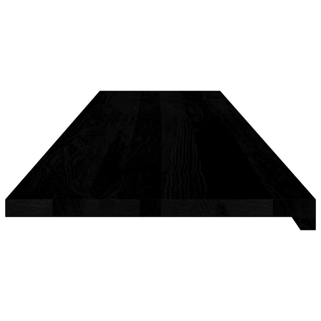 vidaXL Glafuri 2 buc maro închis 160x40x2 cm lemn masiv de stejar vidaXL Glafuri 2 buc maro închis 160x40x2 cm lemn masiv de stejar