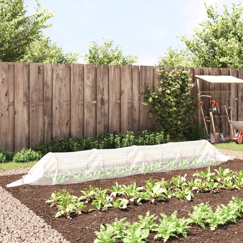 vidaXL Tunel din plasă, 1,5x5 m, fibră de sticlă și PP