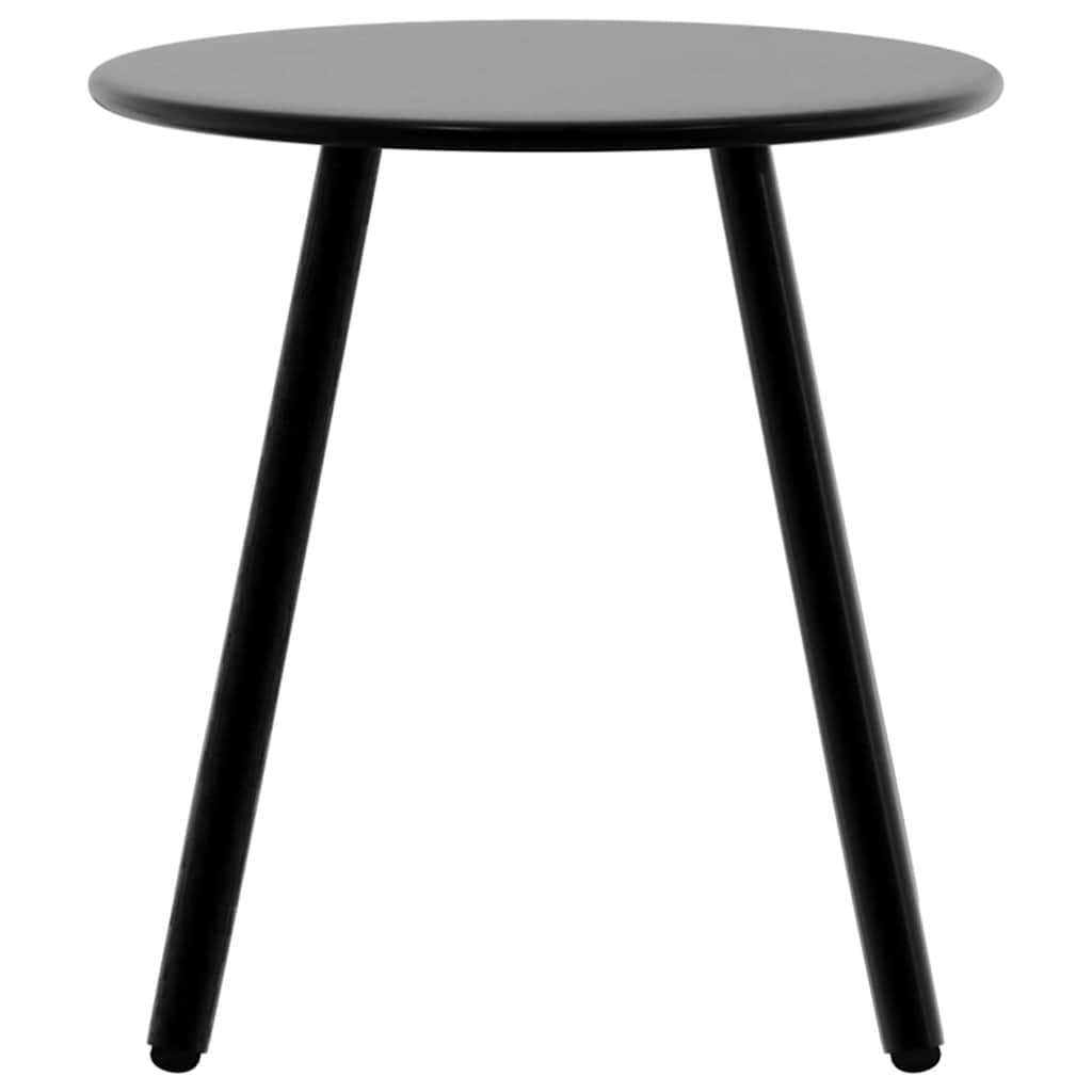 vidaXL Set scaune de grădină 3 buc Polyrattan negru și gri deschis