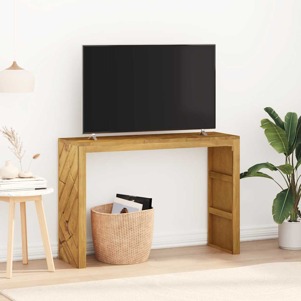 vidaXL Consolă 110x35x75 cm din lemn masiv de tec vidaXL Consolă 110x35x75 cm din lemn masiv de tec