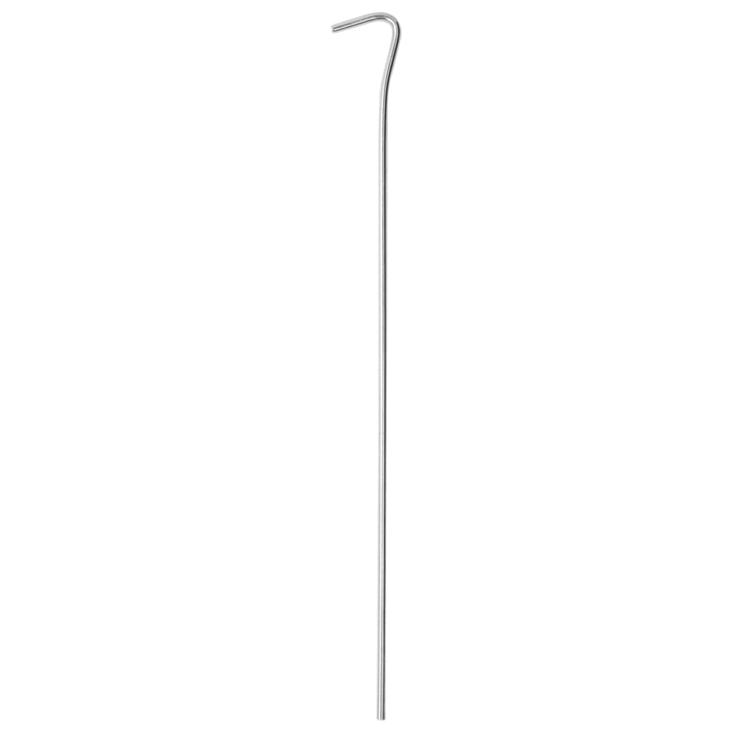 vidaXL Țăruși de cort, 50 buc., 30 cm, Ø4 mm, oțel galvanizat vidaXL Țăruși de cort, 50 buc., 30 cm, Ø4 mm, oțel galvanizat