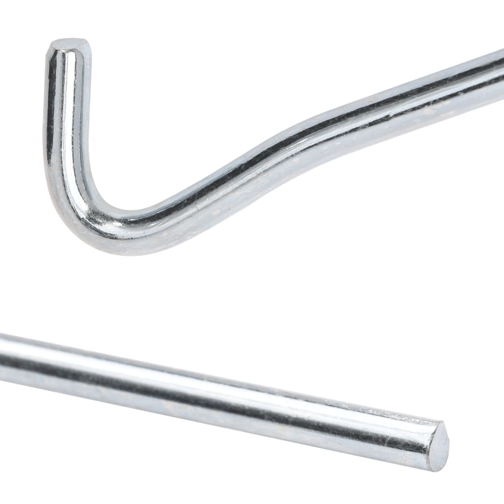 vidaXL Țăruși de cort, 50 buc., 23 cm, Ø7 mm, oțel galvanizat