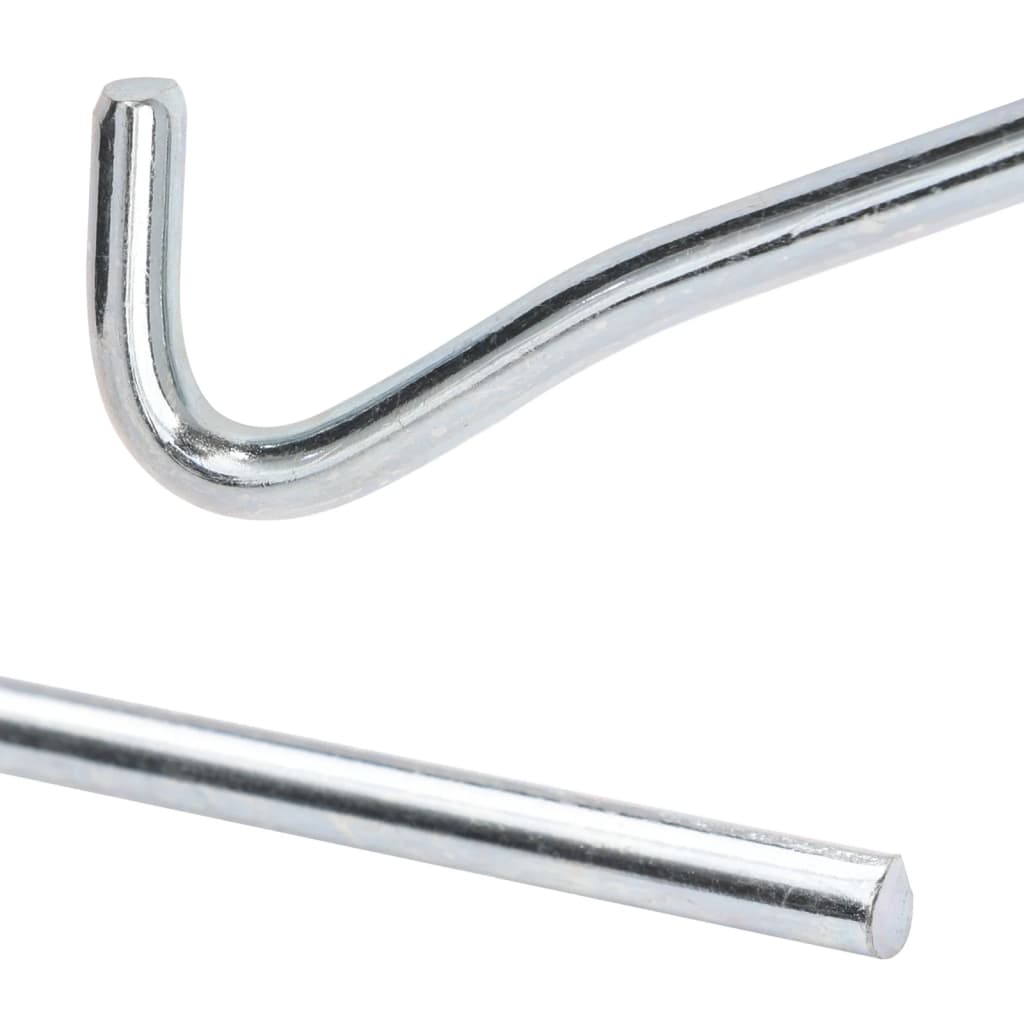 vidaXL Țăruși de cort, 25 buc., 23 cm, Ø7mm, oțel galvanizat