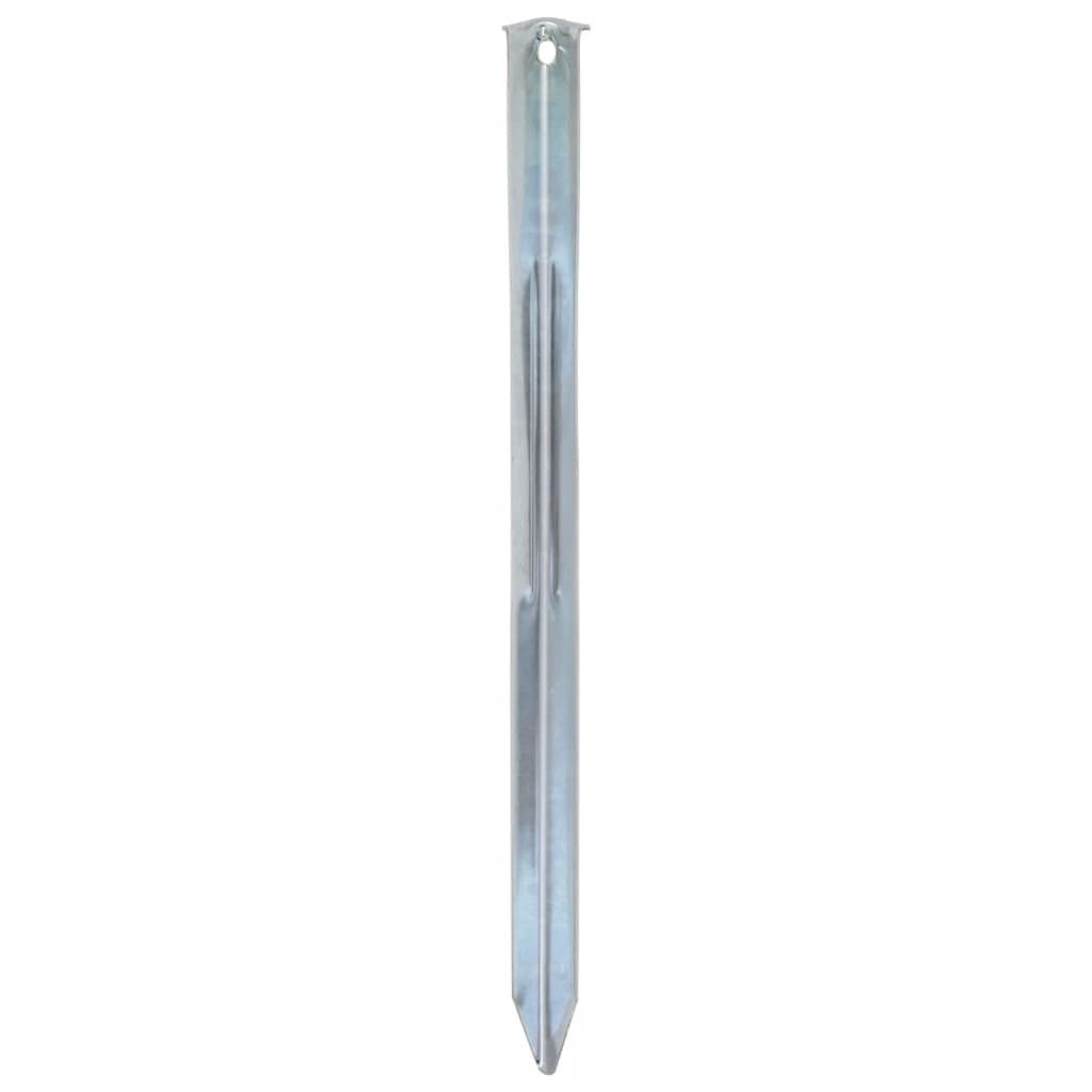 vidaXL Țăruși de cort, 24 buc., 30 cm, Ø20 mm, oțel galvanizat