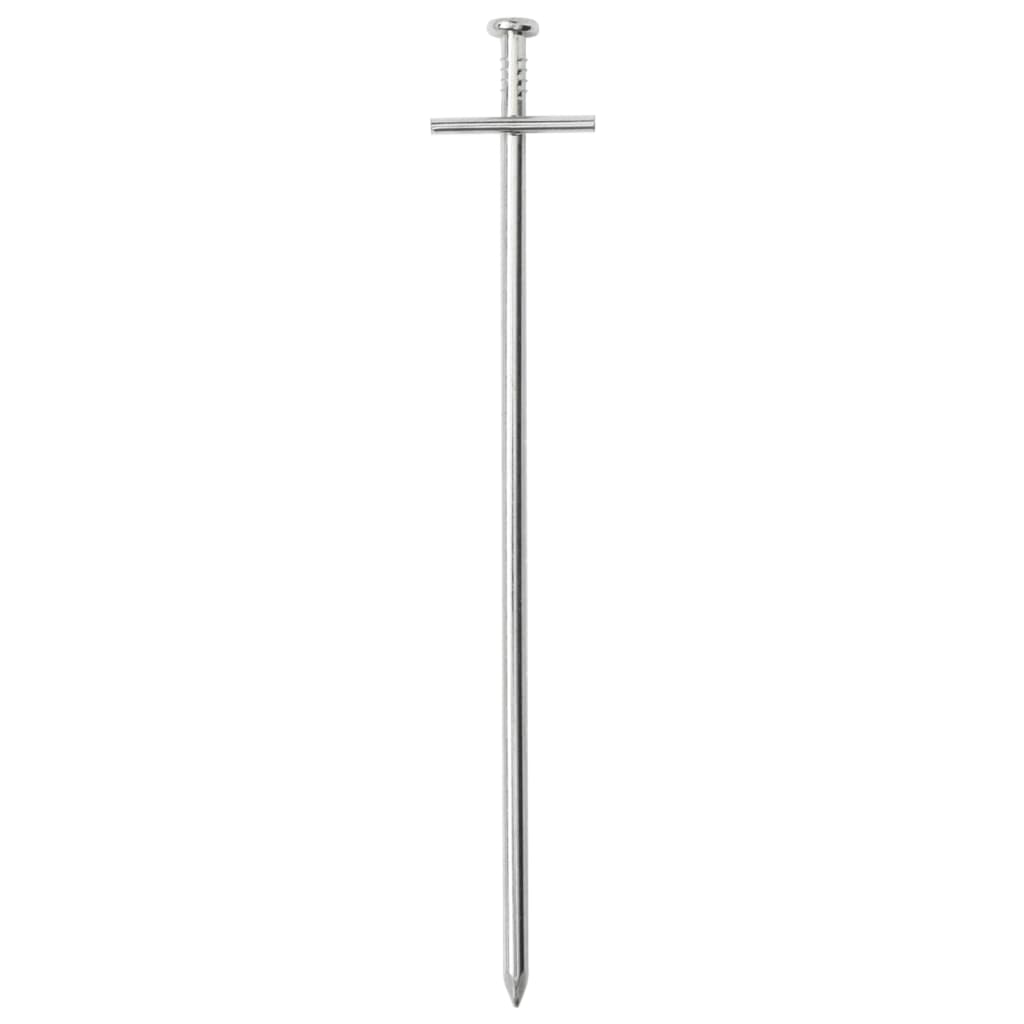 vidaXL Țăruși de cort, 24 buc., 23 cm, Ø6 mm, oțel galvanizat