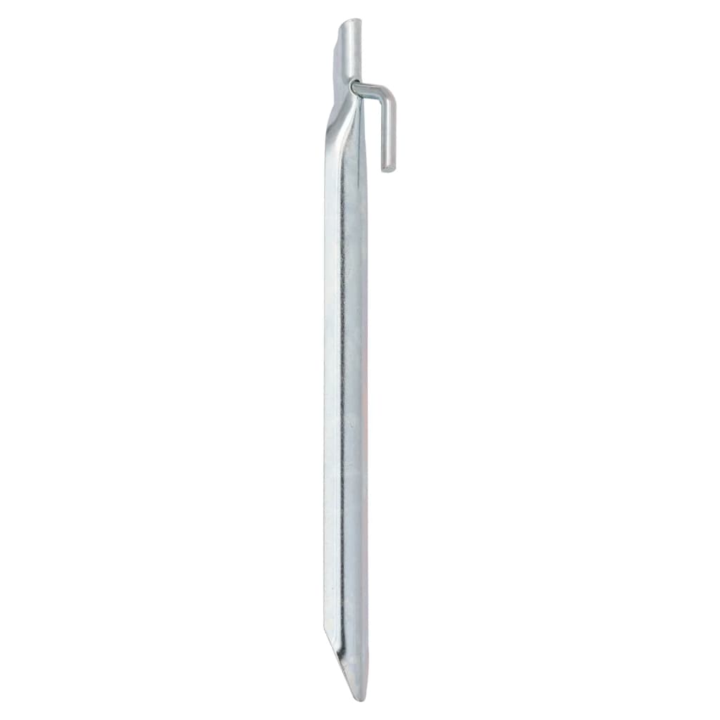 vidaXL Țăruși de cort 24 buc., formă V, 24 cm, Ø20 mm, oțel galvanizat