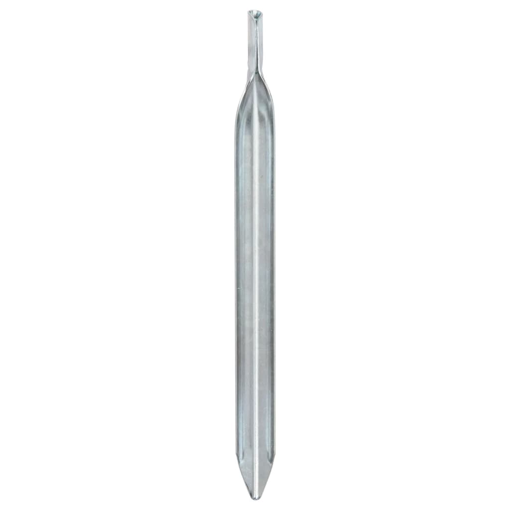 vidaXL Țăruși de cort 24 buc., formă V, 24 cm, Ø20 mm, oțel galvanizat