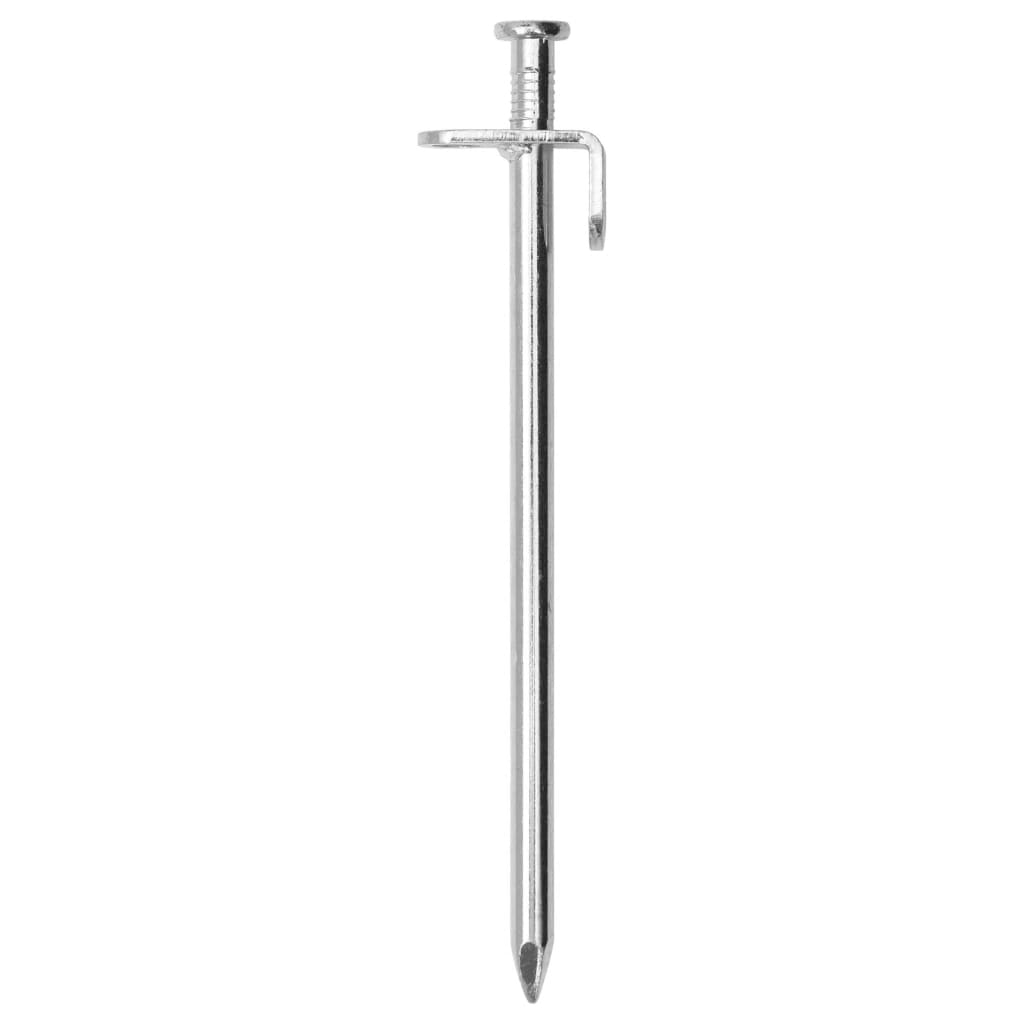 vidaXL Țăruși de cort, 24 buc., 19,5 cm, Ø8 mm, oțel galvanizat