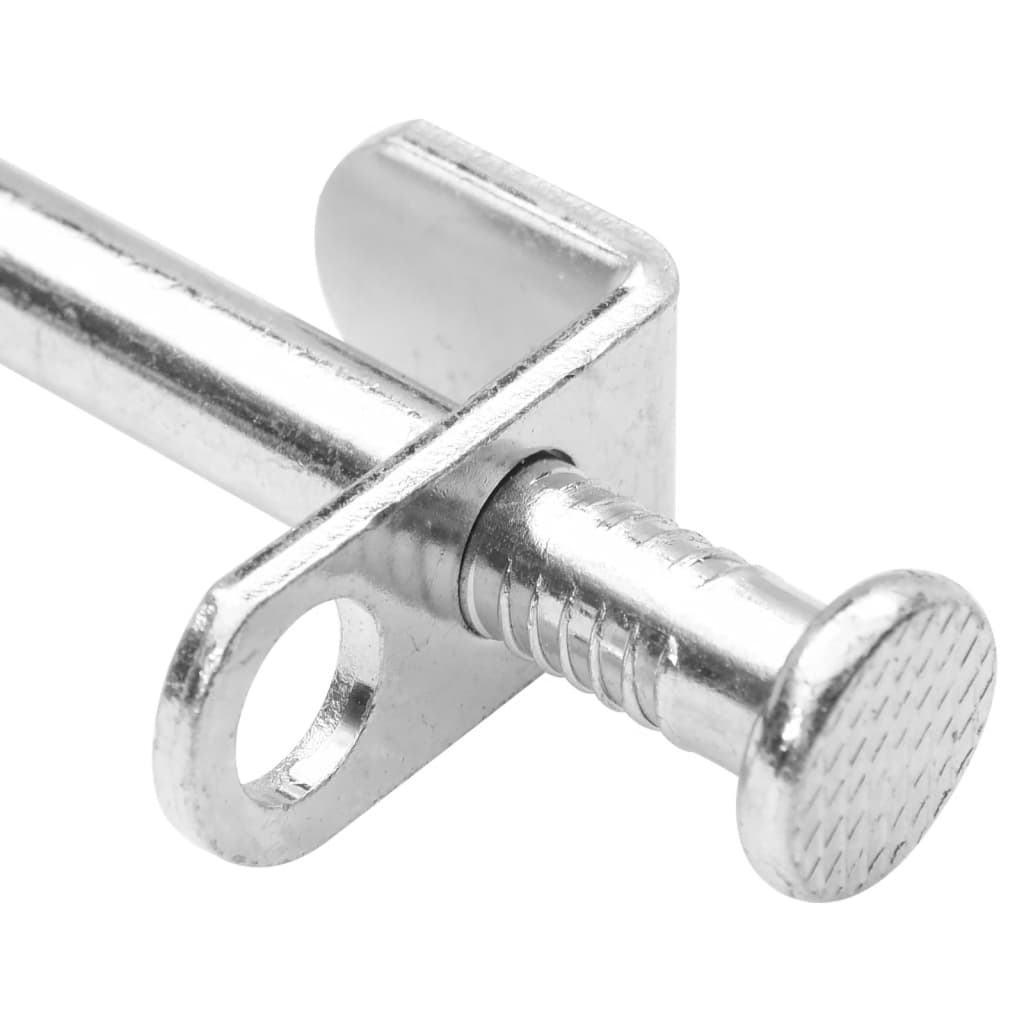 vidaXL Țăruși de cort, 24 buc., 19,5 cm, Ø8 mm, oțel galvanizat