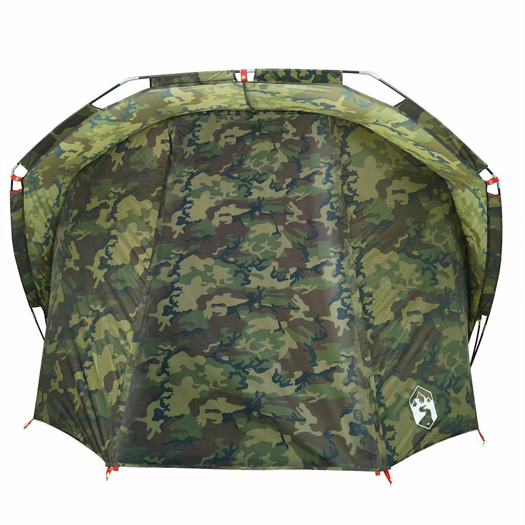 vidaXL Cort de pescuit pentru 4 persoane, camuflaj, impermeabil