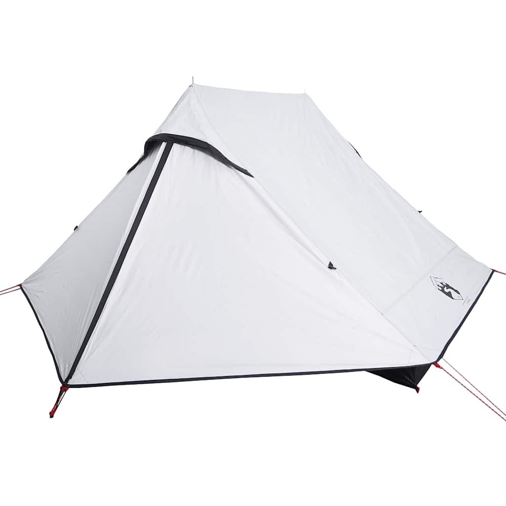vidaXL Cort camping, 2 persoane, alb, țesătură opacă, impermeabil vidaXL Cort camping, 2 persoane, alb, țesătură opacă, impermeabil