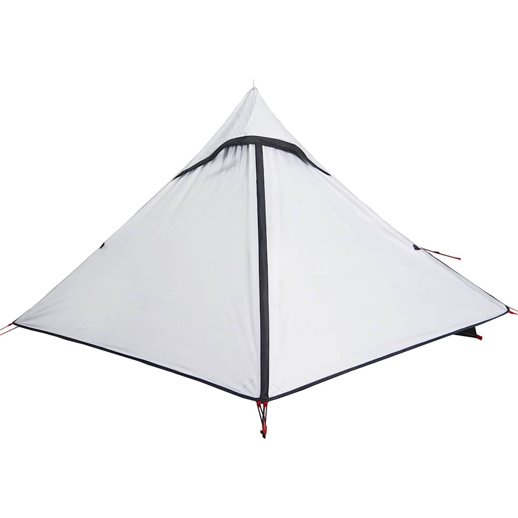 vidaXL Cort camping, 2 persoane, alb, țesătură opacă, impermeabil vidaXL Cort camping, 2 persoane, alb, țesătură opacă, impermeabil