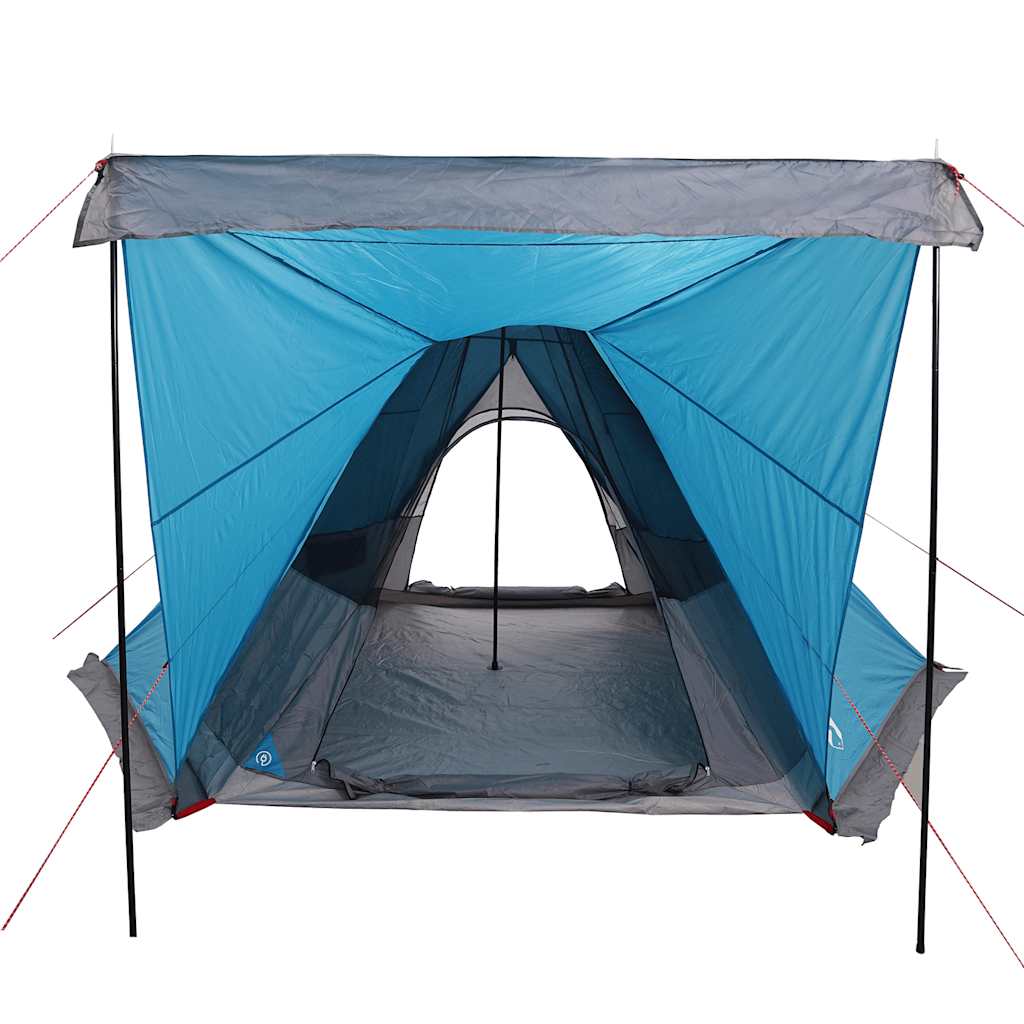 vidaXL Cort de familie Tipi pentru 6 persoane, albastru, impermeabil vidaXL Cort de familie Tipi pentru 6 persoane, albastru, impermeabil