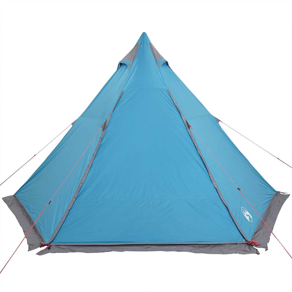 vidaXL Cort de familie Tipi pentru 6 persoane, albastru, impermeabil vidaXL Cort de familie Tipi pentru 6 persoane, albastru, impermeabil