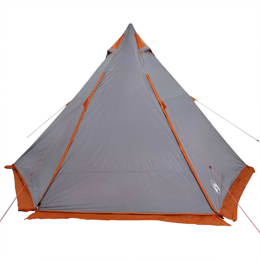 vidaXL Cort de familie Tipi pentru 6 persoane gri impermeabil vidaXL Cort de familie Tipi pentru 6 persoane gri impermeabil