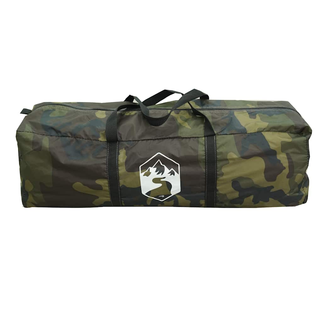 vidaXL Cort de familie Tipi pentru 6 persoane, camuflaj, impermeabil vidaXL Cort de familie Tipi pentru 6 persoane, camuflaj, impermeabil