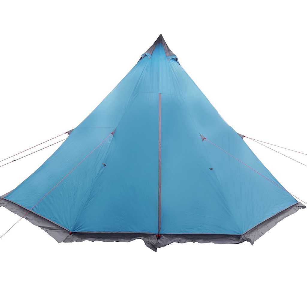 vidaXL Cort de familie Tipi pentru 8 persoane, albastru, impermeabil vidaXL Cort de familie Tipi pentru 8 persoane, albastru, impermeabil