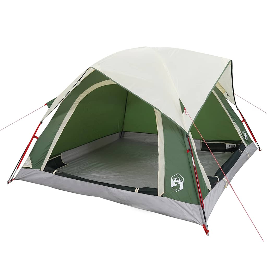 vidaXL Cabină cort de camping, 4 persoane, verde, impermeabil vidaXL Cabină cort de camping, 4 persoane, verde, impermeabil