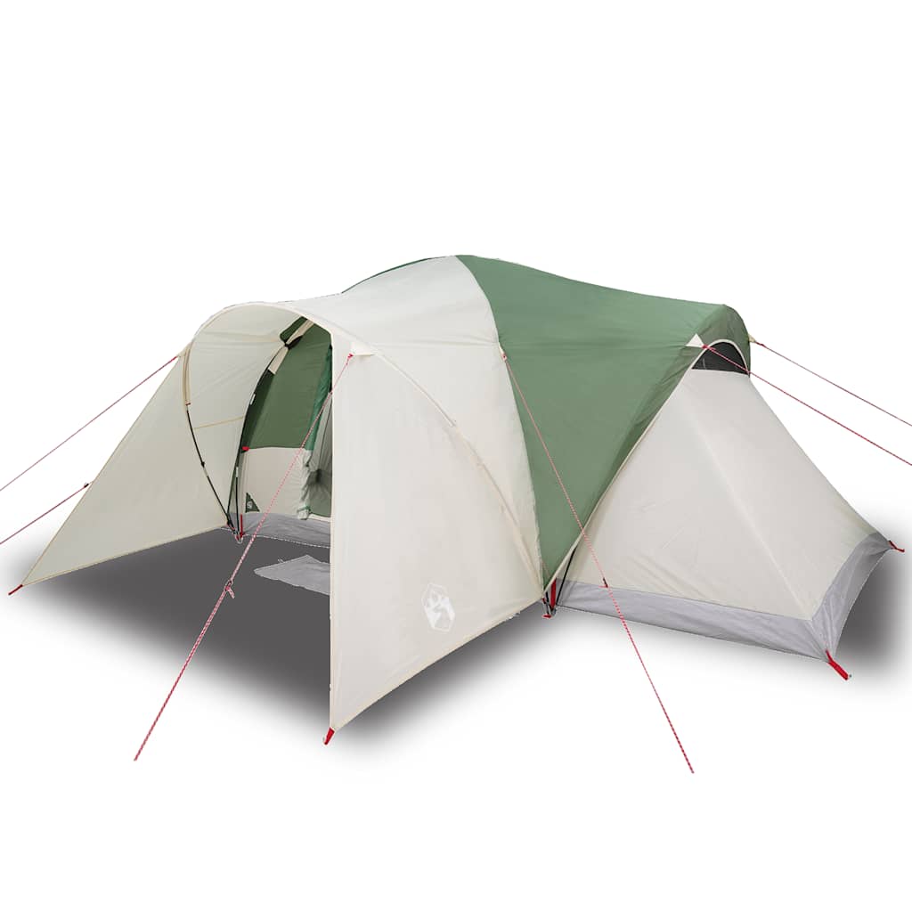 vidaXL Cort de camping cupolă pentru 6 persoane, verde, impermeabil vidaXL Cort de camping cupolă pentru 6 persoane, verde, impermeabil