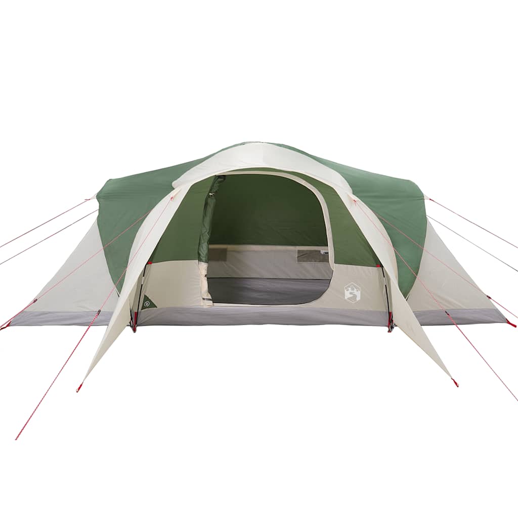 vidaXL Cort de camping cupolă pentru 6 persoane, verde, impermeabil vidaXL Cort de camping cupolă pentru 6 persoane, verde, impermeabil
