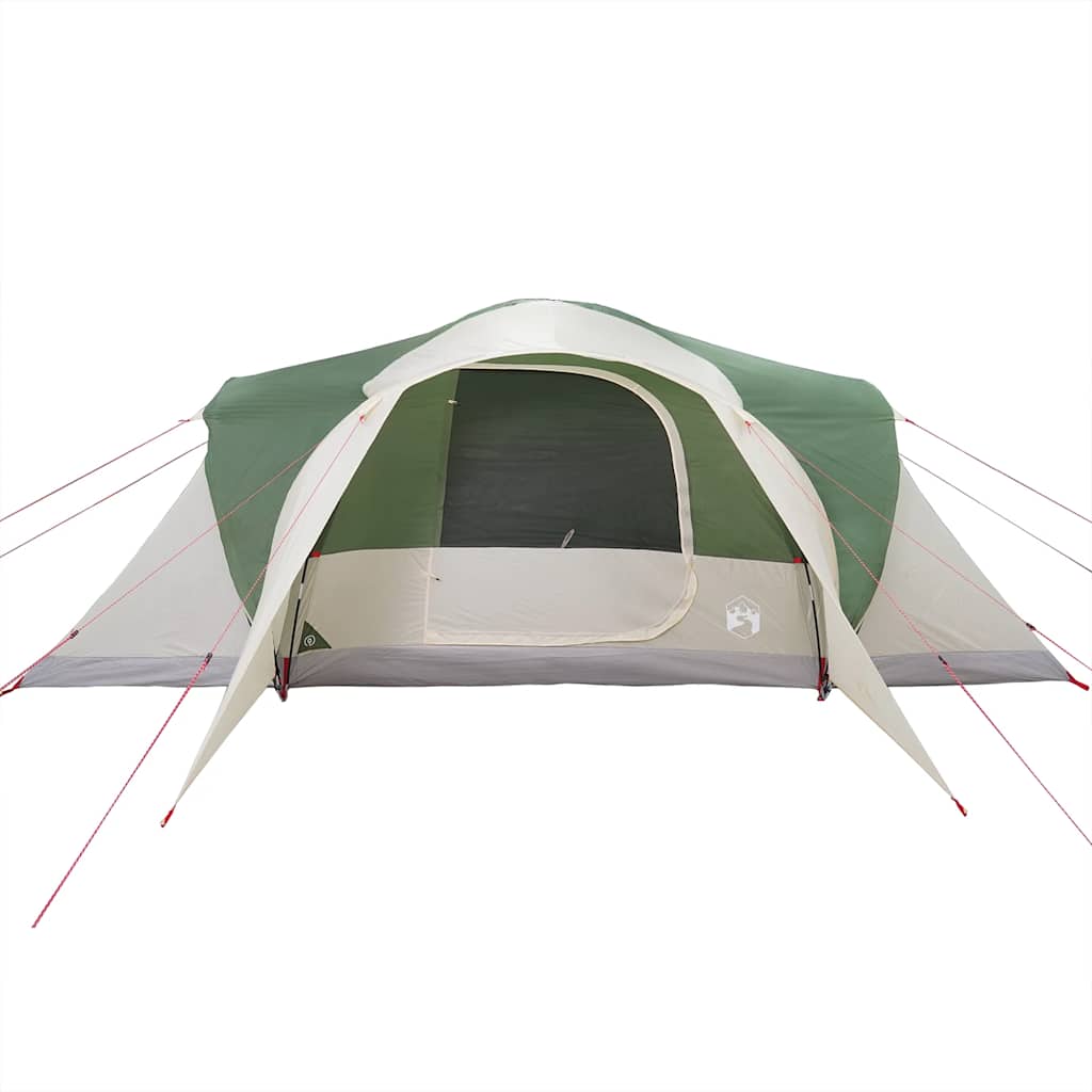vidaXL Cort de camping cupolă pentru 6 persoane, verde, impermeabil vidaXL Cort de camping cupolă pentru 6 persoane, verde, impermeabil
