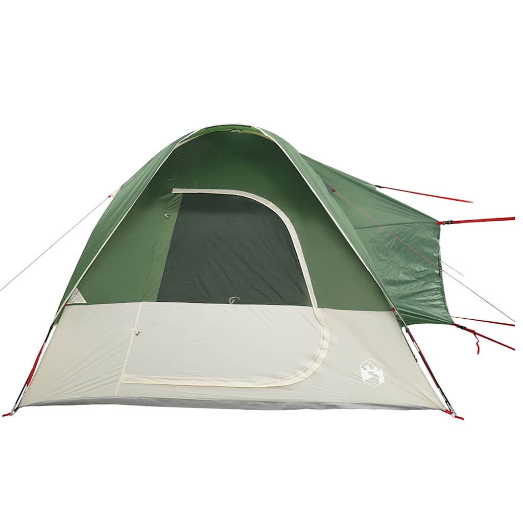 vidaXL Cort auto pentru 4 persoane, verde, impermeabil vidaXL Cort auto pentru 4 persoane, verde, impermeabil