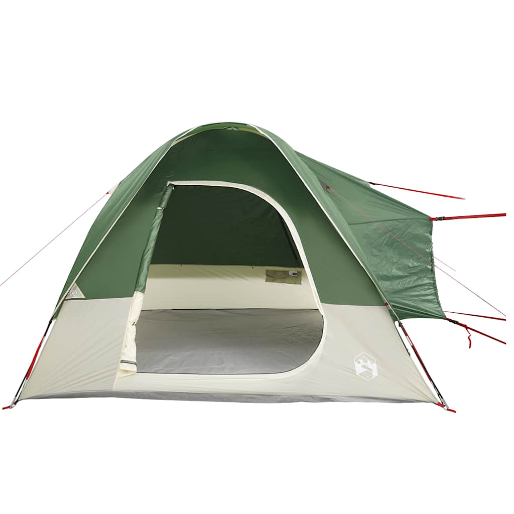 vidaXL Cort auto pentru 4 persoane, verde, impermeabil vidaXL Cort auto pentru 4 persoane, verde, impermeabil