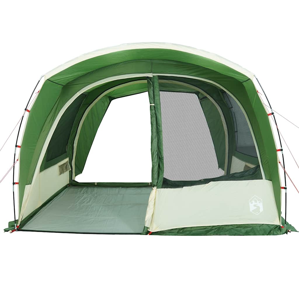 vidaXL Cort auto pentru 4 persoane, verde, impermeabil vidaXL Cort auto pentru 4 persoane, verde, impermeabil