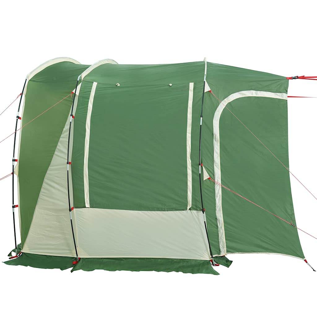 vidaXL Cort auto pentru 4 persoane, verde, impermeabil vidaXL Cort auto pentru 4 persoane, verde, impermeabil