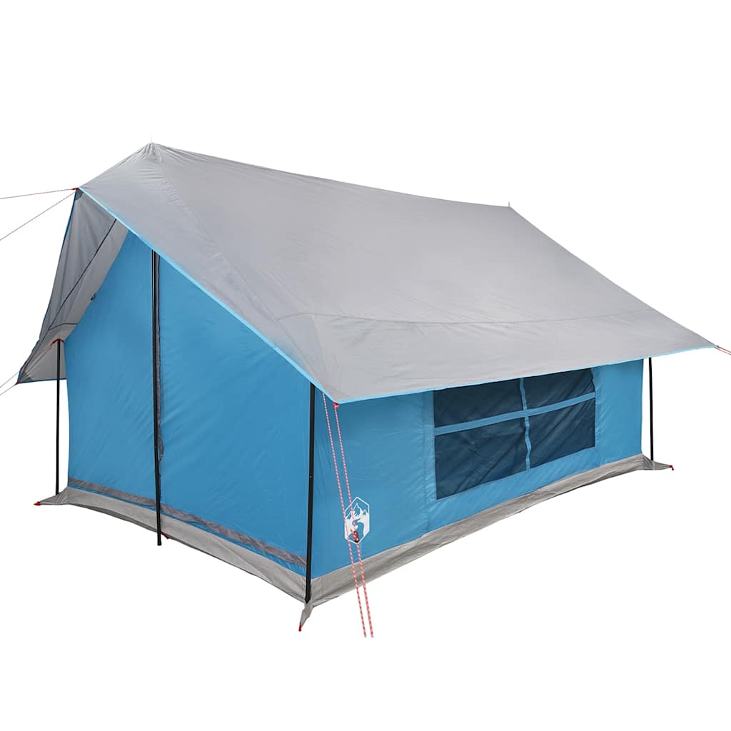 vidaXL Cort camping pentru 5 persoane, albastru, impermeabil vidaXL Cort camping pentru 5 persoane, albastru, impermeabil