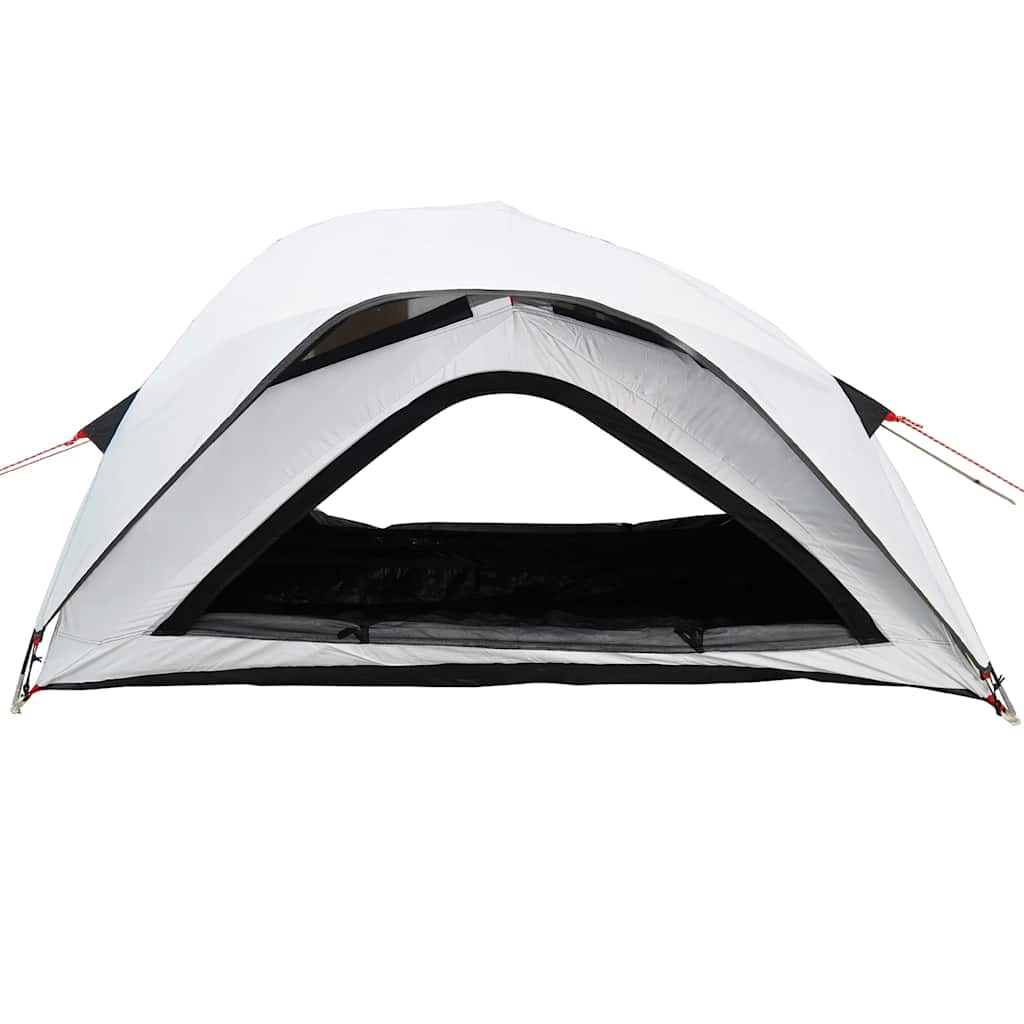 vidaXL Cort camping, 1 persoane, alb, țesătură opacă, impermeabil vidaXL Cort camping, 1 persoane, alb, țesătură opacă, impermeabil