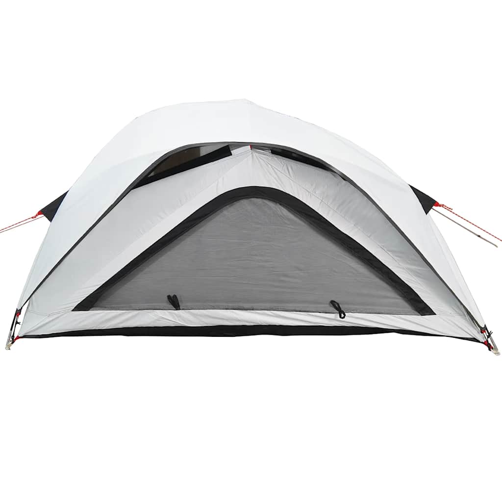 vidaXL Cort camping, 1 persoane, alb, țesătură opacă, impermeabil vidaXL Cort camping, 1 persoane, alb, țesătură opacă, impermeabil