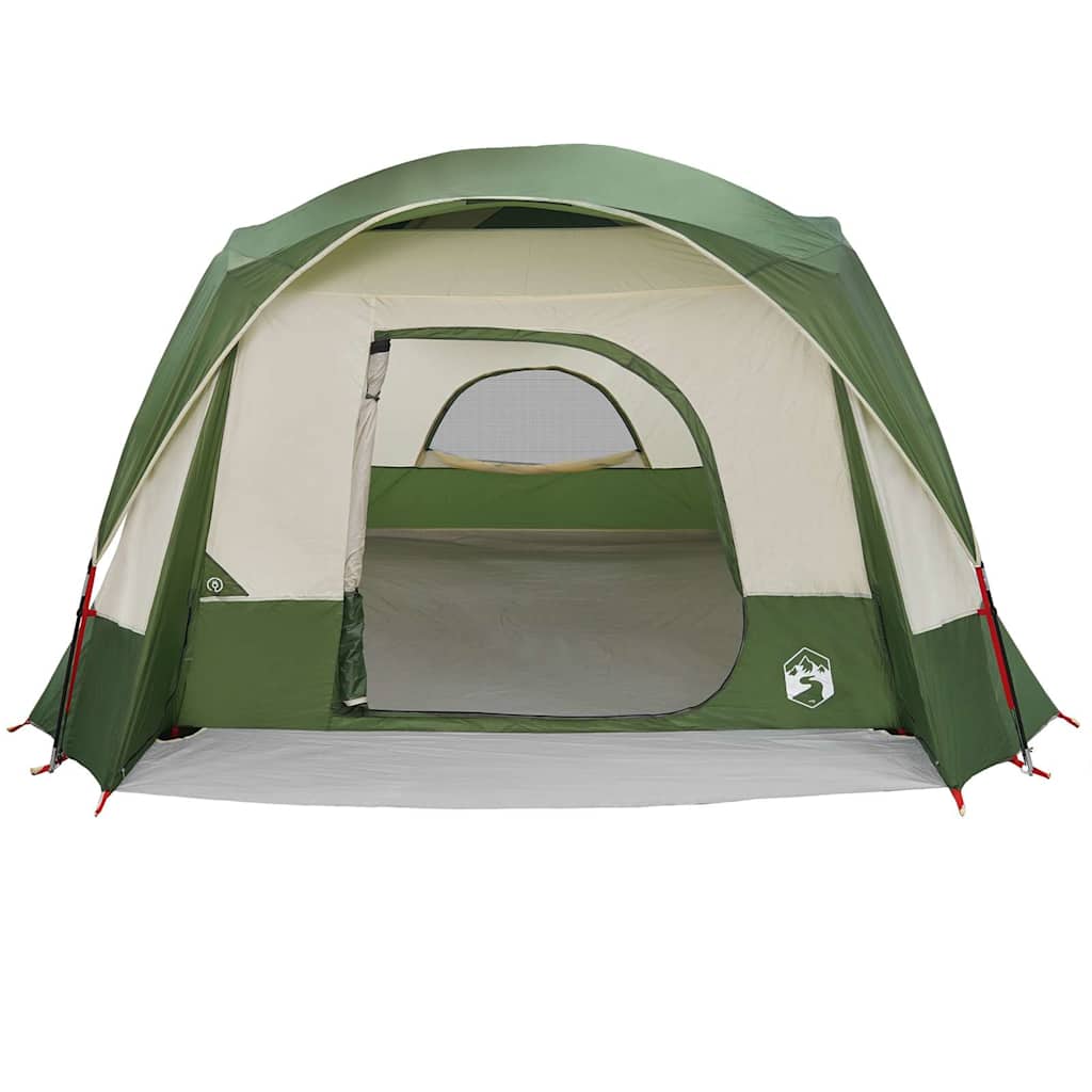 vidaXL Cort de familie pentru 6 persoane, verde, impermeabil vidaXL Cort de familie pentru 6 persoane, verde, impermeabil