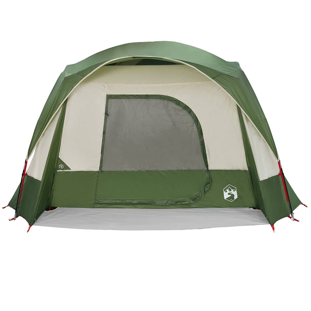 vidaXL Cort de familie pentru 6 persoane, verde, impermeabil vidaXL Cort de familie pentru 6 persoane, verde, impermeabil