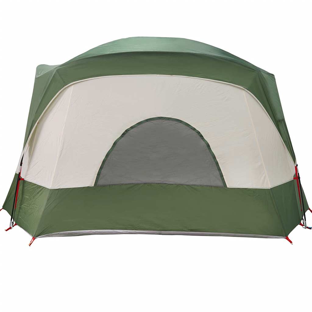 vidaXL Cort de familie pentru 6 persoane, verde, impermeabil vidaXL Cort de familie pentru 6 persoane, verde, impermeabil