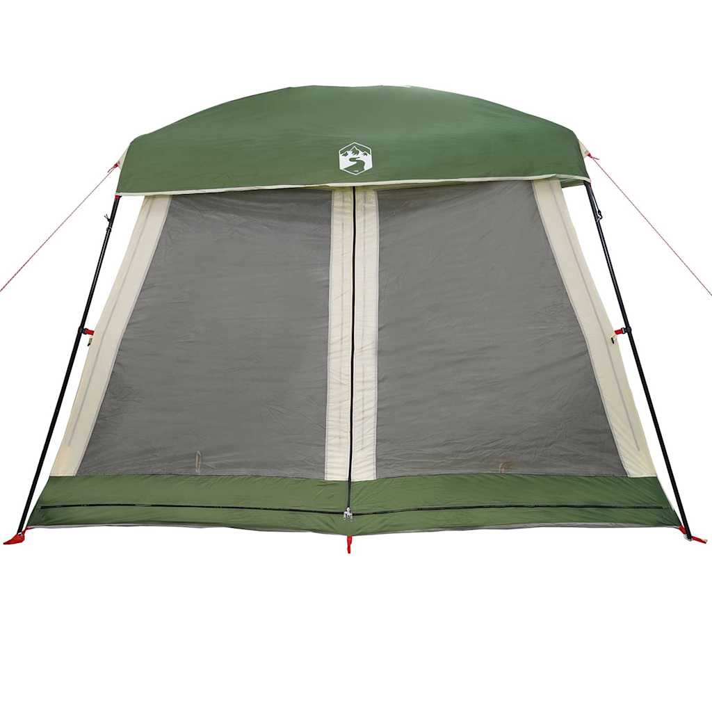 vidaXL Cort de familie pentru 6 persoane, verde, impermeabil vidaXL Cort de familie pentru 6 persoane, verde, impermeabil