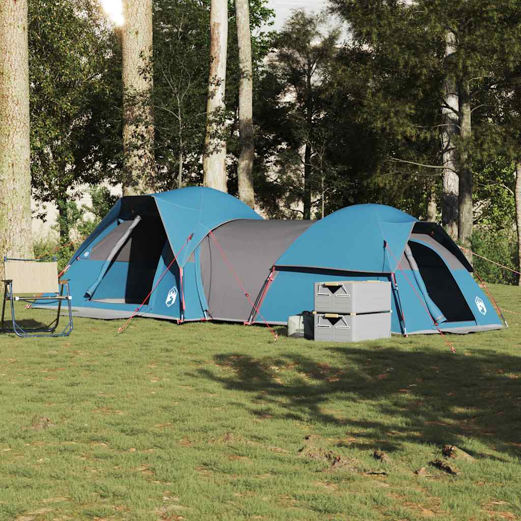 vidaXL Cort camping pentru 5 persoane, albastru, impermeabil vidaXL Cort camping pentru 5 persoane, albastru, impermeabil