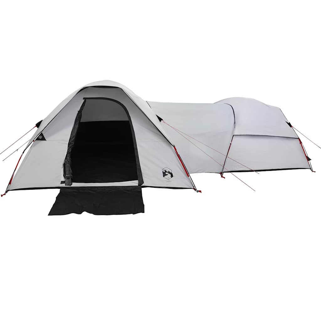 vidaXL Cort camping, 5 persoane, alb, țesătură opacă, impermeabil vidaXL Cort camping, 5 persoane, alb, țesătură opacă, impermeabil