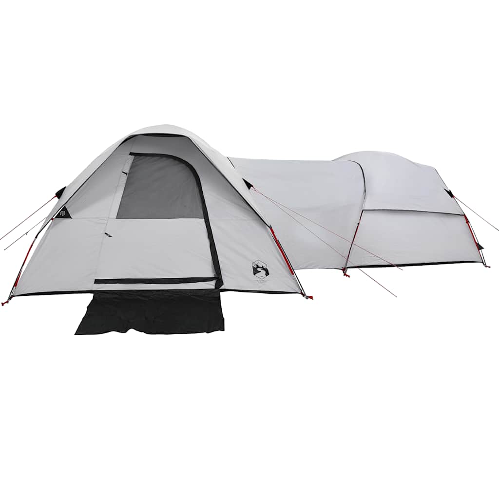 vidaXL Cort camping, 5 persoane, alb, țesătură opacă, impermeabil vidaXL Cort camping, 5 persoane, alb, țesătură opacă, impermeabil