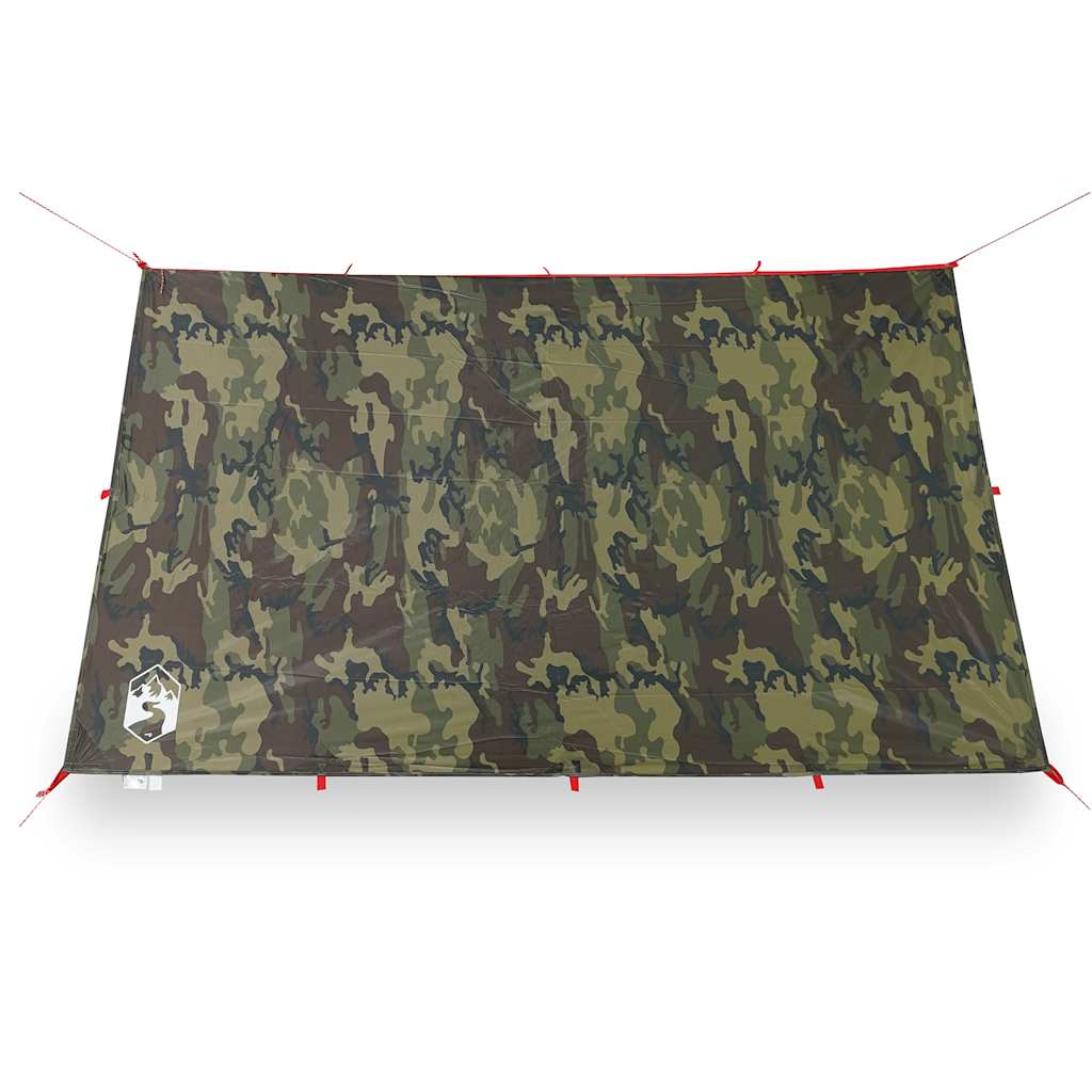 vidaXL Prelată de camping, camuflaj, 306x306 cm, impermeabilă vidaXL Prelată de camping, camuflaj, 306x306 cm, impermeabilă
