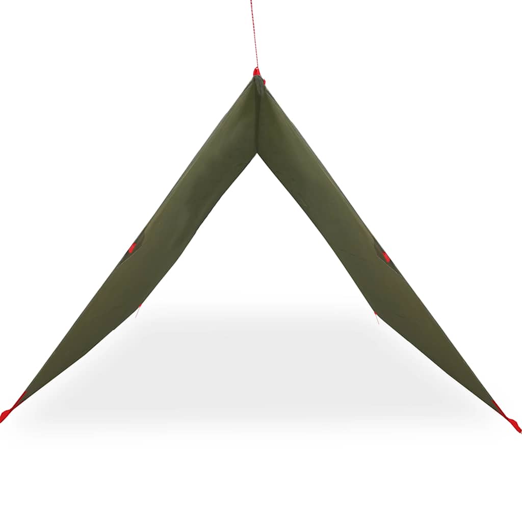 vidaXL Prelată de camping, verde măsliniu, 406x306 cm, impermeabilă